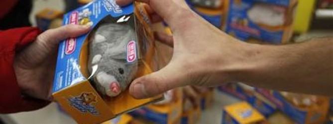 Why are toys selling out? Might be mommy blog buzz